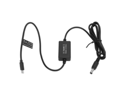 Type C Input To Dc 5.5x2.1mm Output Power Cable Camera Battery Cable For Monitor Fill Light Digital Camera LAXISCREED