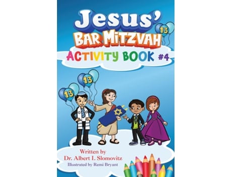 Livro Jesus Bar Mitzvah Activity book 4 de Dr Albert I Slomovitz (Inglês)