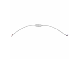 Laxiscreed Conector Para Fitilho Led Rgb 4p Com Revestimento Em Pvc