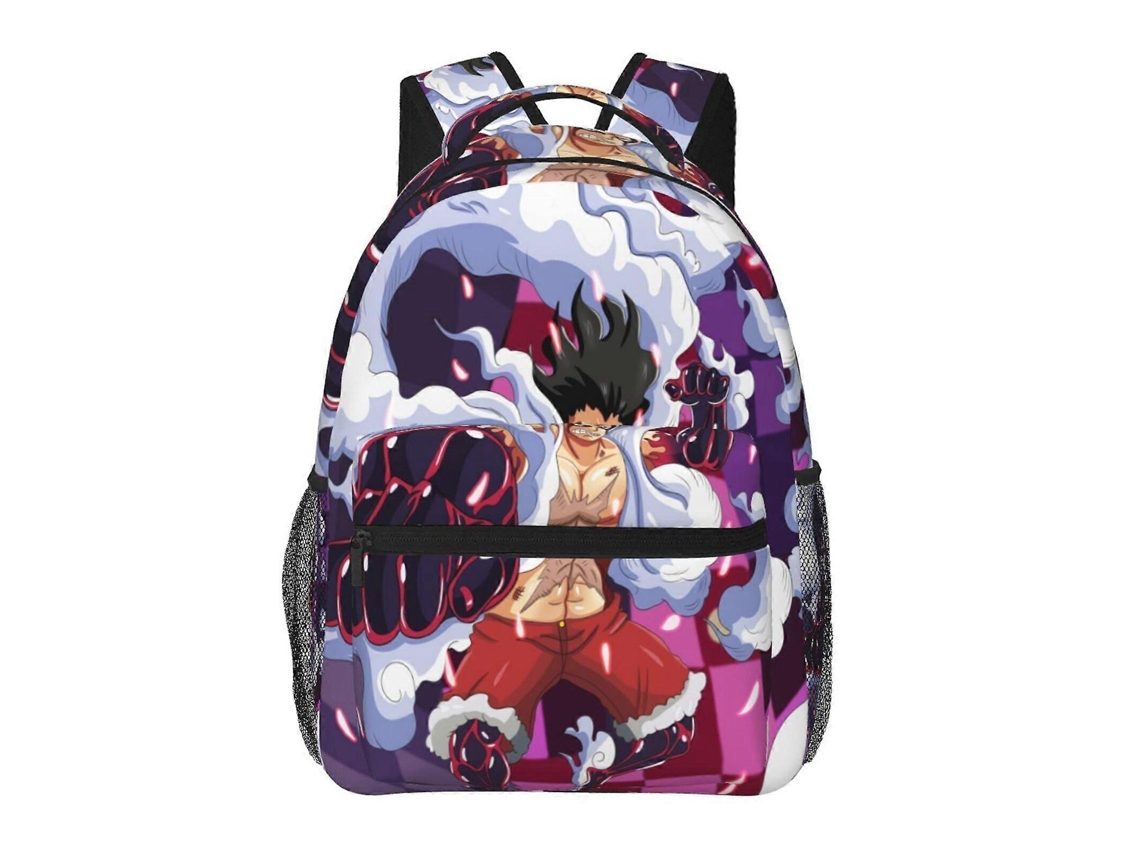 Mochila One Piece J3 Para Estudantes, Leve E Estilosa, Impermeável E Com Alça De Ombro Respirável.
