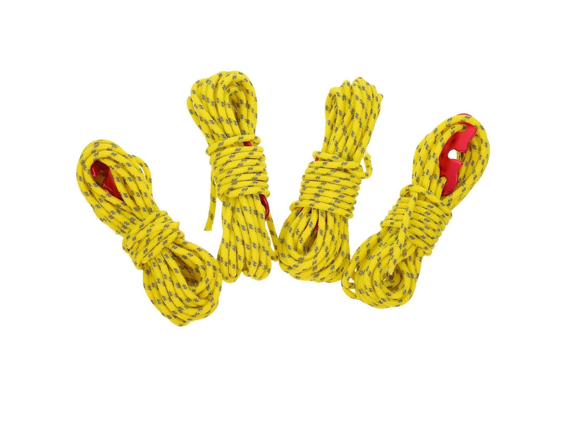 Unidades de Cordas Refletoras AQUAFORGE 3mm para Barraca com Gancho e Fivela