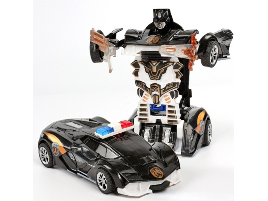 Transformar Robô Uma Chave Deformação Carro Brinquedos Automático Modelo De Carro De Plástico Aquaforge