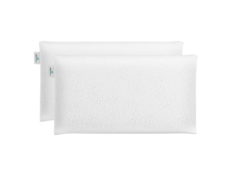 Pack 2 Almofadas Viscoelásticas NALUI Firmeza Média Lavander com Fronha Dupla (75 cm)