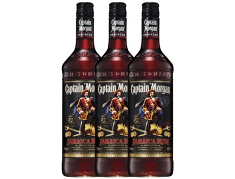 Rum CAPTAIN MORGAN Captain Morgan Añejo (0.7 L - 3 unidades)
