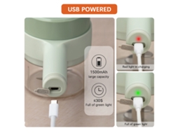 Picador de Alimentos Portátil 4 em 1 USB Primerox
