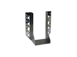 Suporte P/estrutura AMIG C/base 100x80mm Inox (200mm Altura)