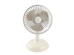 Ventilador De Mesa Portátil Laxiscreed Com Carregamento Usb E Design Retro