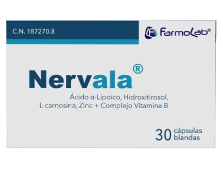 Nervala Gastro 30 Cápsulas Farmolab
