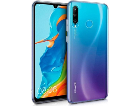 Capa Huawei P30 Lite WEPHONE ACCESORIOS Silicone Transparente