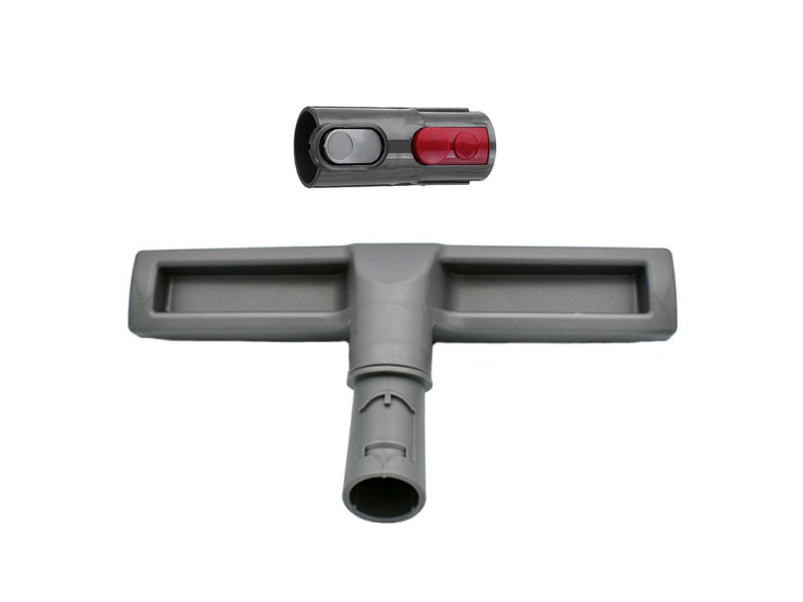 2 peças para dyson v7 v8 v10 acessórios de aspirador de pó peças adaptador escova de chão peças de limpeza doméstica ferramentas de reposição