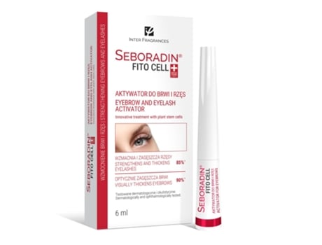 Sérum Avançado para Crescimento de Cílios e Sobrancelhas Seboradin Phytocell, 6 ml