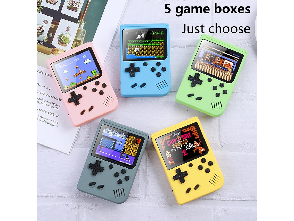Mini 500 Em 1 Console De Jogos Portátil Retro, Jogador Avançado, Jogo Para Meninos Ly Ebike