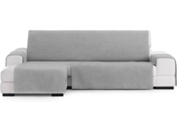 Capa de Chaise Longue Esquerda EYSA Prática Premium Valeria Tecido Elástico (240 x 80 x 220 cm - Poliéster e Algodão - Gris)