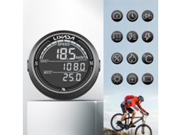 Velocímetro Mali com luz de fundo, IP67, computador de bicicleta multifuncional LCD
