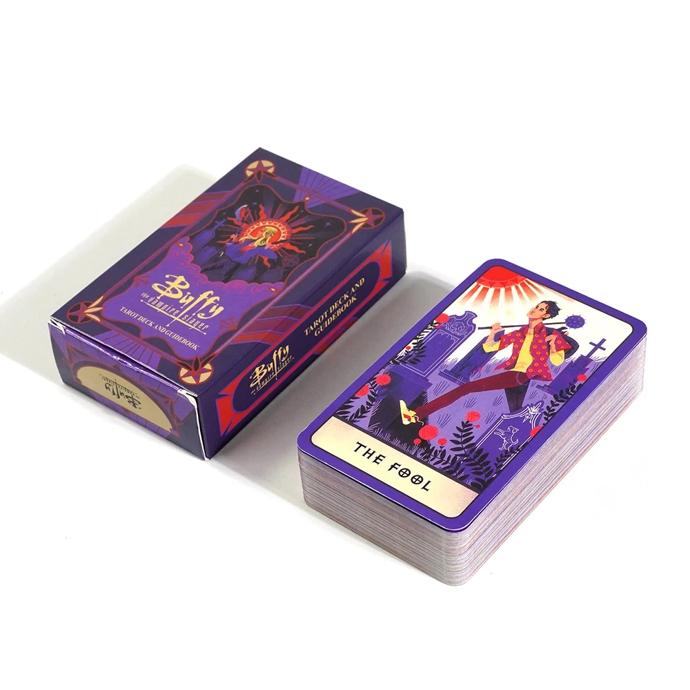 Cartas de Tarô de Buffy, a Caçadora de Vampiros Adivinhação MDUG (cartas Oráculo em Inglês)