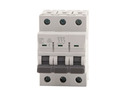 Disjuntor 3p 230/400vac 50/60hz Ip20 63a YURU | S/MARCA