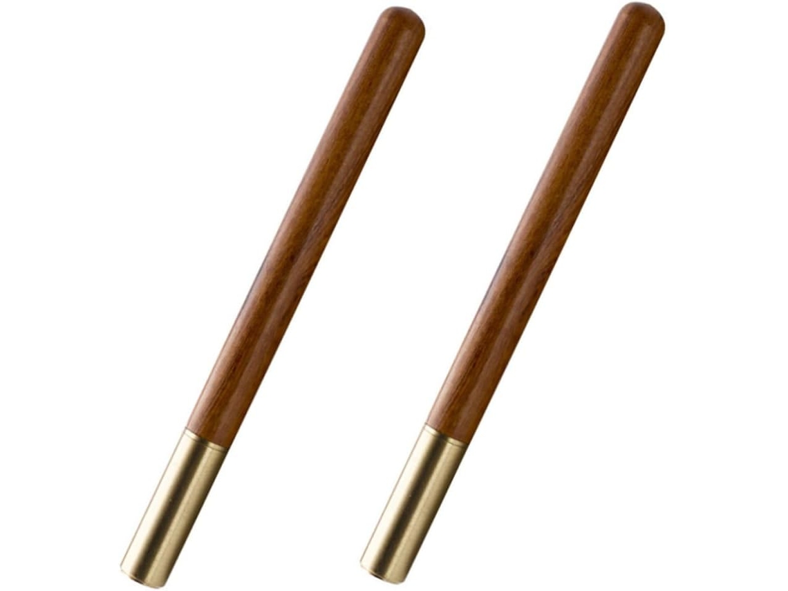Conjunto Com 2 Canetas Portáteis Para Negócios E Caneta De Latão