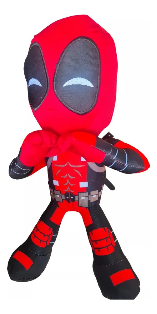 Grw Red Deadpool Pelúcia 35cm Boneco Macio E Maciovayotoy