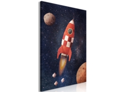 Quadro ARTGEIST Into the Unknown by Rocket (1 Part) Vertical (80x120)