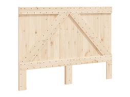 Cabeceira 140x104 Cm Madeira de Pinho Maciça MAISON EXCLUSIVE