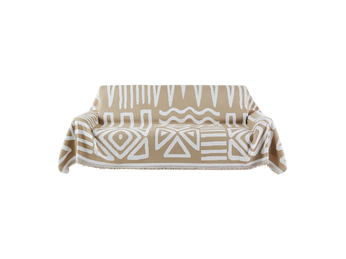 Vevor Capa Para Sofá Em Chenille Resistente A Riscos, 299 X 181 Cm, Cáqui