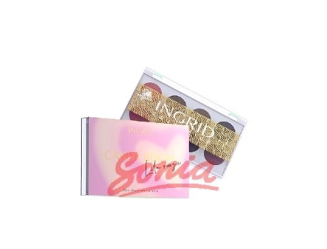 INGRID Candy Boom Palette Eyeshadow Lila Rouge 8 1Pc