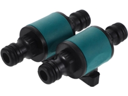 Conjunto De 2 Conectores Mangueira Engate Rápido Com Válvula
