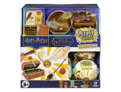 Harry Potter Volta A Hogwarts Caixa Completa Com 15 Bolas Jogo De Passatempo Criativo A Partir De 8 Anos Não Comestível Miniverse