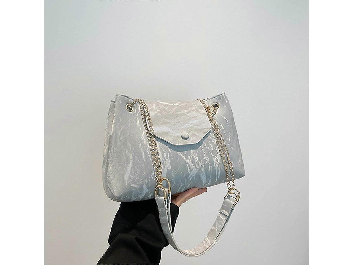 Bolsa de compras AQUAFORGE de nylon, tecido, padrão étnico, floral, boêmio