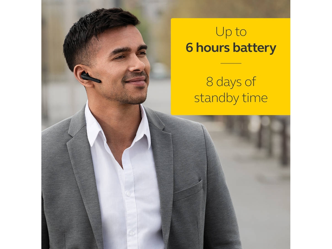 Auscultadores Bluetooth JABRA Jatalk45B (On Ear - Microfone - Noise Cancelling - Preto)