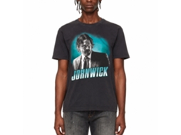 Rockinstone John Wick Cloudy Graphic T-shirt Size:s