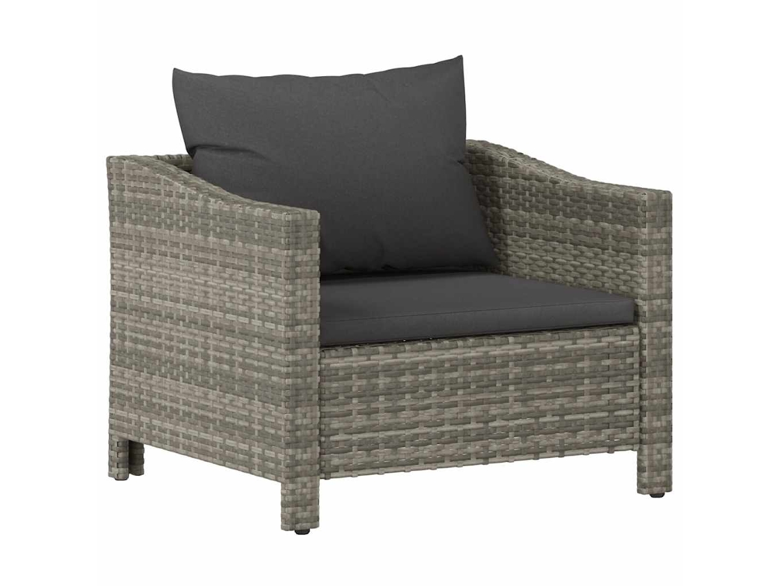 Garden Armchair, Garden Armchairs Vidaxl Cinzeto Rattan / Vime (n/a)