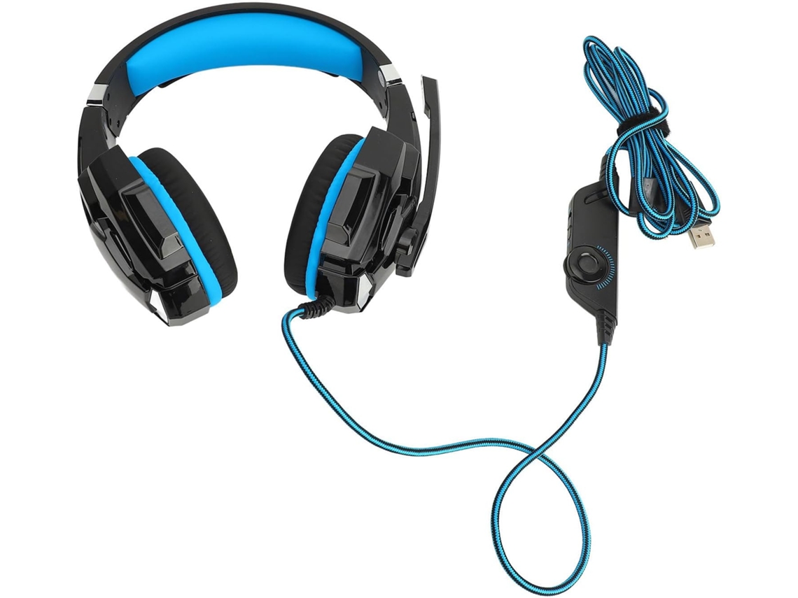 Fone De Ouvido Gamer Jectse Com Microfone, Cancelamento De Ruído 3, 5mm, Fones De Ouvido Supra Auriculares Com