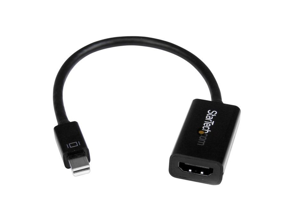 Conversor De Vídeo Startech.com Mini Displayport 1.2 Para Hdmi 4k Ativo Hdcp Preto Slowmoose