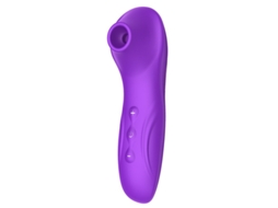 Vibrador De Suco De Silicone Prova Dgua Com 10 Modos Para Mulheres (roxo) Yizhood
