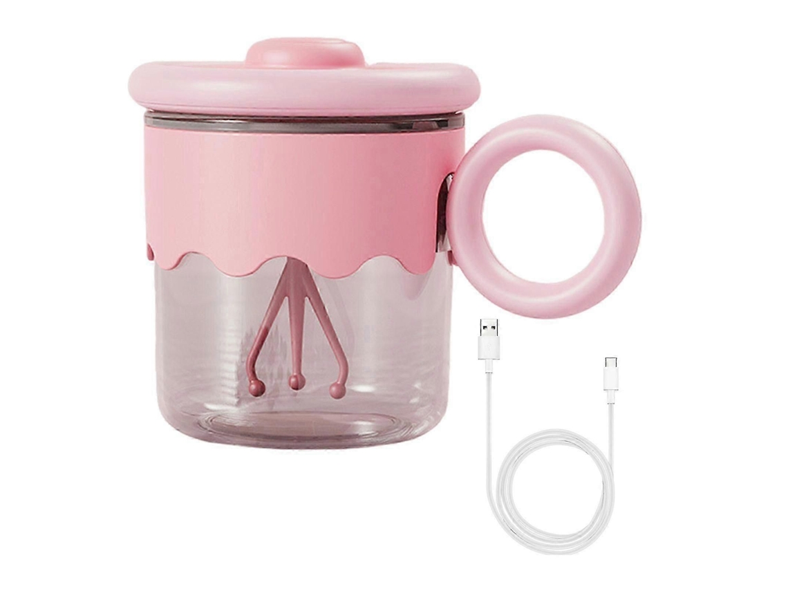 Caneca de Café com Misturador Elétrico Automático, 400ml, Recarregável Via Usb, com Tampa e Alça, Ideal para Casa, Escritório e Viagens. TAISHENGDA