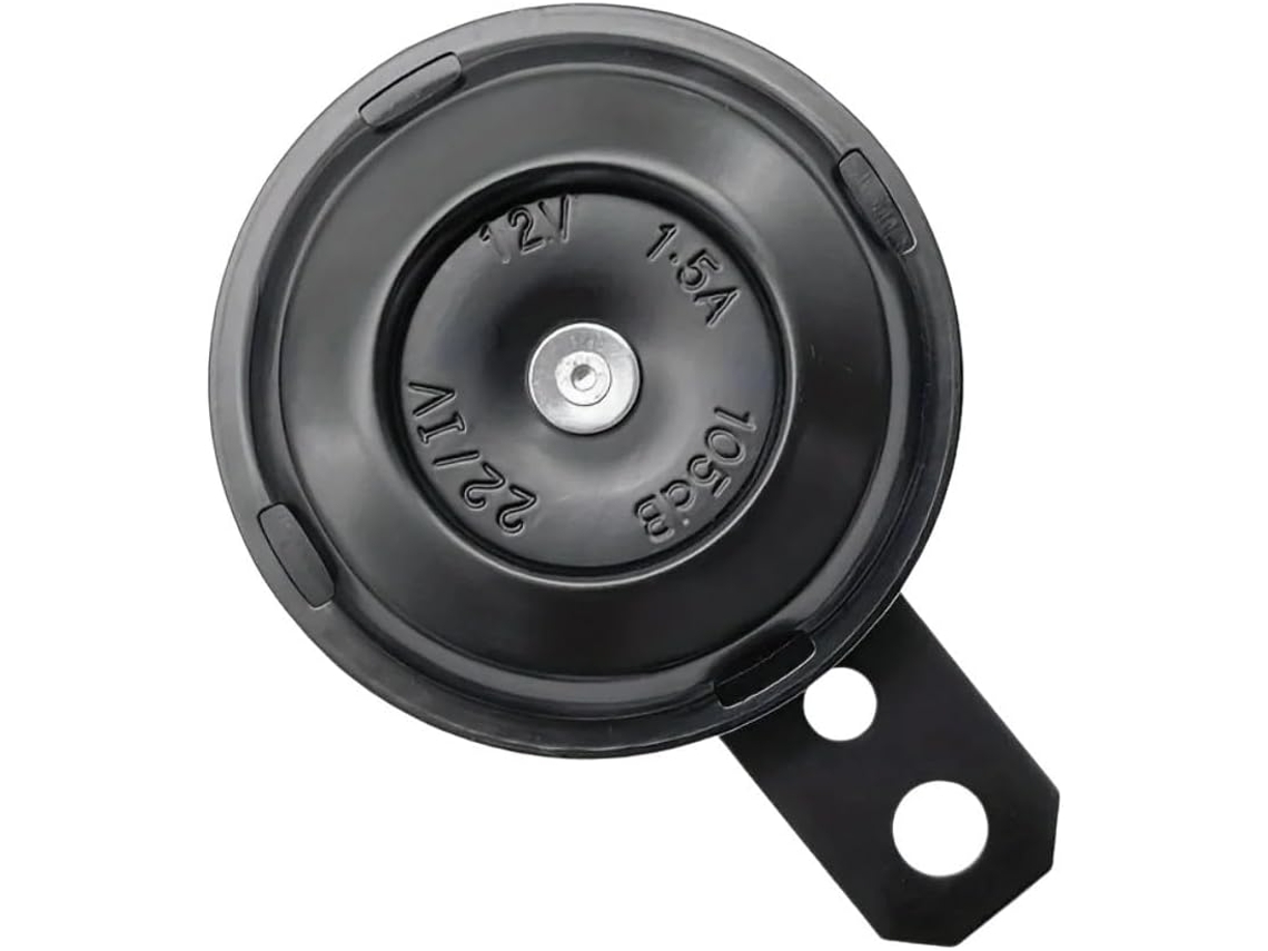 Guidon Musique Haut-parleur D'air Universel Pour Moto, 12v, 1,5a/48v, 60v, 72v, 0,2a, Rond, Noir, À Disque,