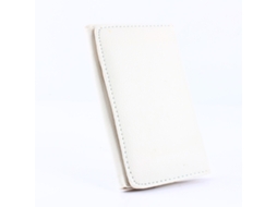 Capa de Celular com Carteira para iPhone em Branco