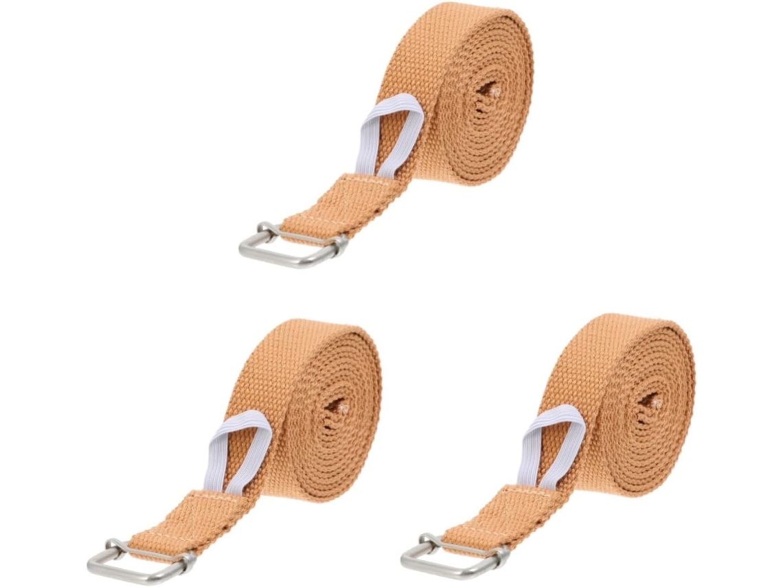 Vicasky Conjunto De 3-cintos Elásticos Multifuncionais Para Alongamento Em Yoga, Faixas Tração Exercícios