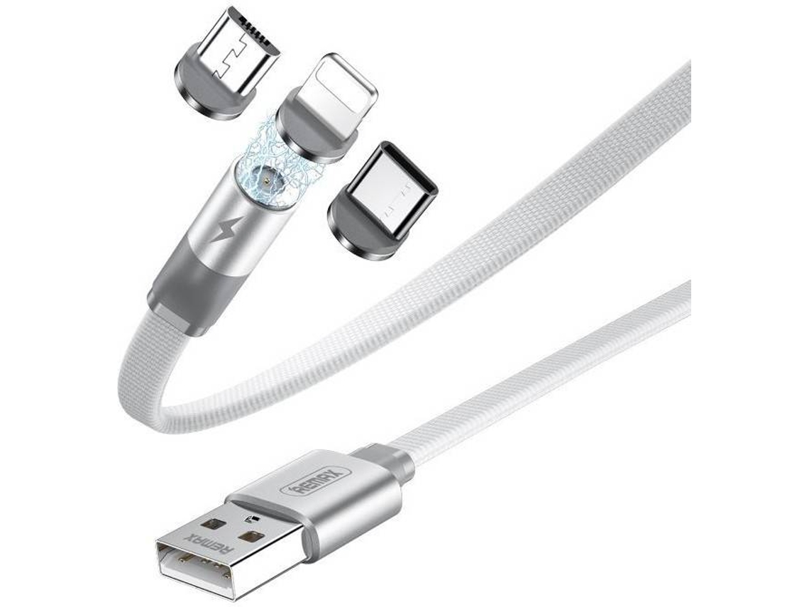 Cabo REMAX Kit Lightning (USB - 1 m - Branco)