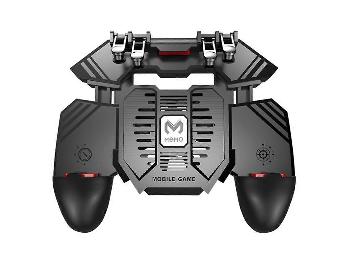 Memo Ak77 Game Trigger Phone Cooler Fan Game Controller Controller Com Fan Mobile Trigger Joystick Hengjian (1200mah)