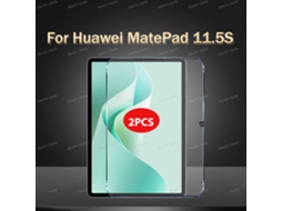 Kit Com 2 Películas Protetoras De Vidro Temperado Compatíveis Huawei Mate Pad 11.5s. Acessórios Película Protetora 9h Compatível C Tuotuo