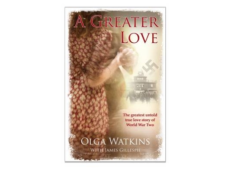 Livro a greater love de olga watkins (inglês)