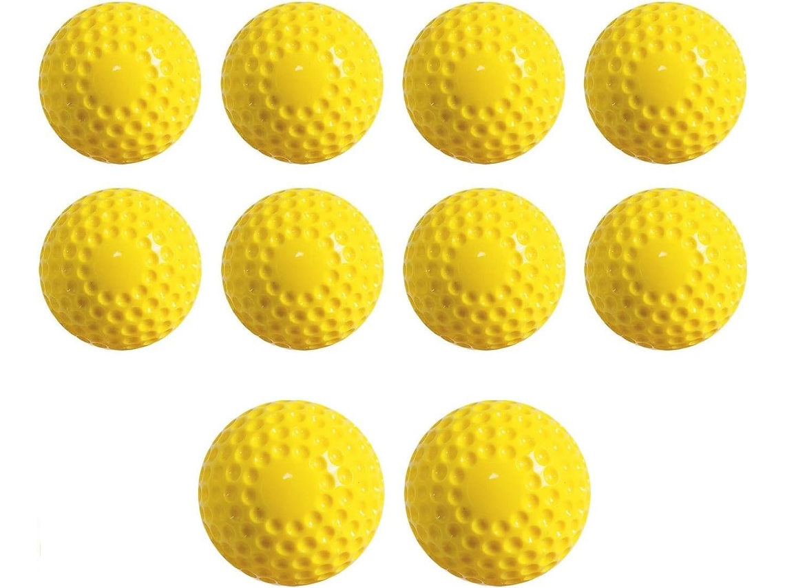Kichi Pacote com 10 Bolas de Treinamento de Beisebol, Arremesso de 9 Polegadas, Coordenação Motora, Chutes SFUSHOS
