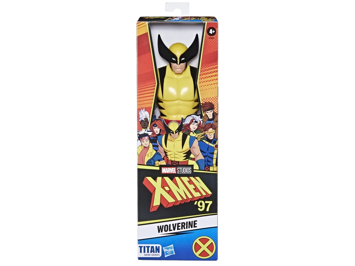Marvel Titan Hero Series X-Men Wolverine Figura MARVEL CLASSIC (Idade recomendada: 4 anos)