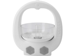Umidificador De Mesa Com Luz Ambiente Em Formato Gota D'água E Sistema Antigravidade