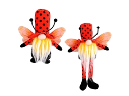 Laxiscreed Conjunto De Bonecas Ladybug Com Pés Curtos E Longos Para Decoração