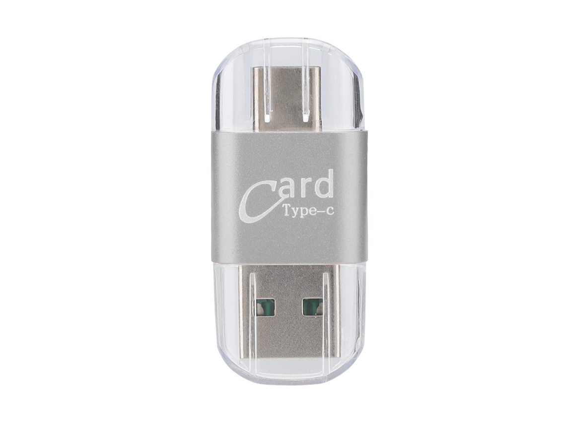 Leitor De Cartões (leitura De Alta Velocidade Otg Type-c 2-in-1)