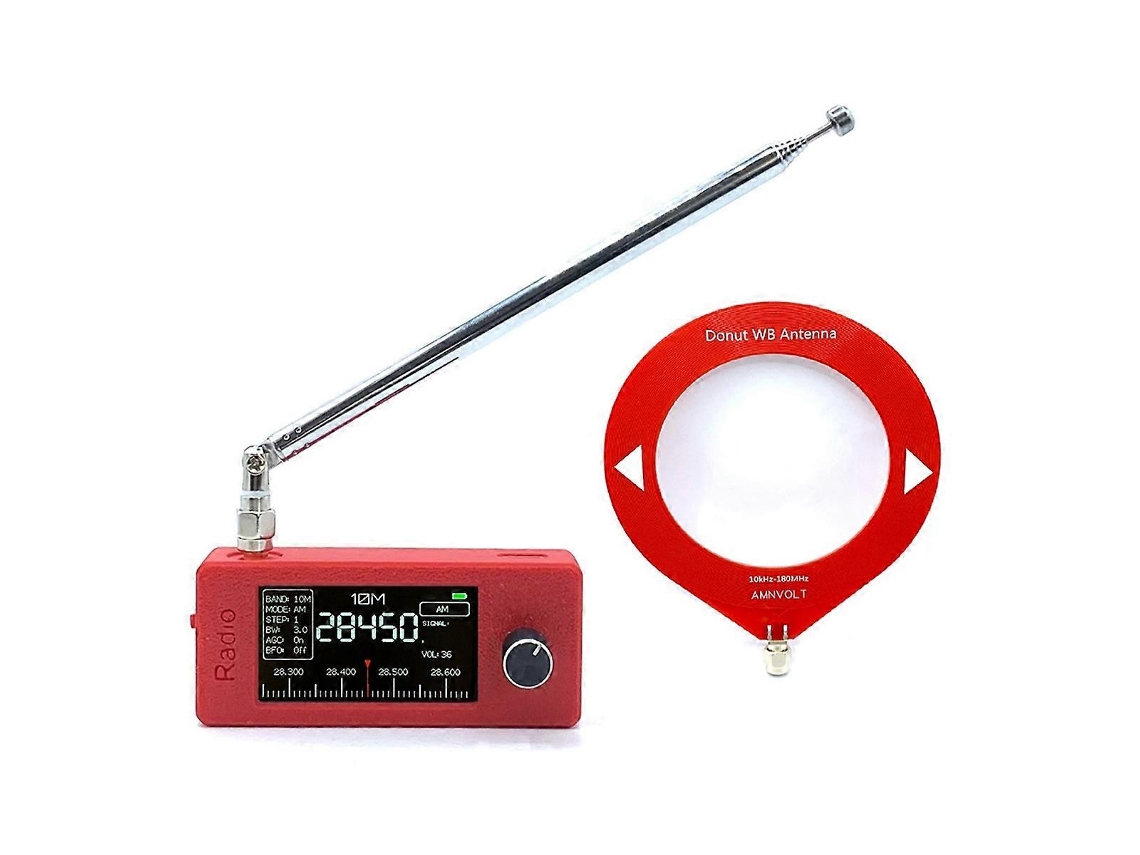 Novo Receptor De Rádio De Bolso Si4732 0,5 108 Mhz Mini Antena Telescópica Esp32 S3 Lsb Hf Sw Mw Vhf Rádio De Bolso Olysi Shop