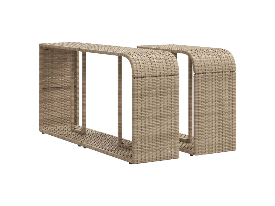 Storage Shelf, Storage Shelves Vidaxl Bege Rattan / Vime (n/a)
